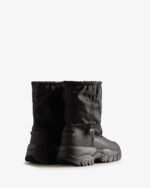 Hunter Women's Wanderer Insulated Short Slouch Snow Boots Black - Image 4