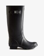 Women's Hunter Huntress Wide Leg Rain Boots Navy - Image 2
