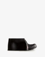 Women's Hunter Tour Foldable Short Rain Boots Black - Image 3