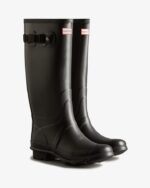 Women's Huntress Wide Leg Rain Boots Hunter Black - Image 3